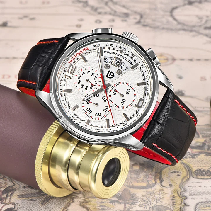 PAGANI DESIGN Watches Men Luxury Brand Multifunction Quartz Men Chronograph Sport Watch Dive 30m Casual Watch Relogio Masculino PD-3306 - Image 10