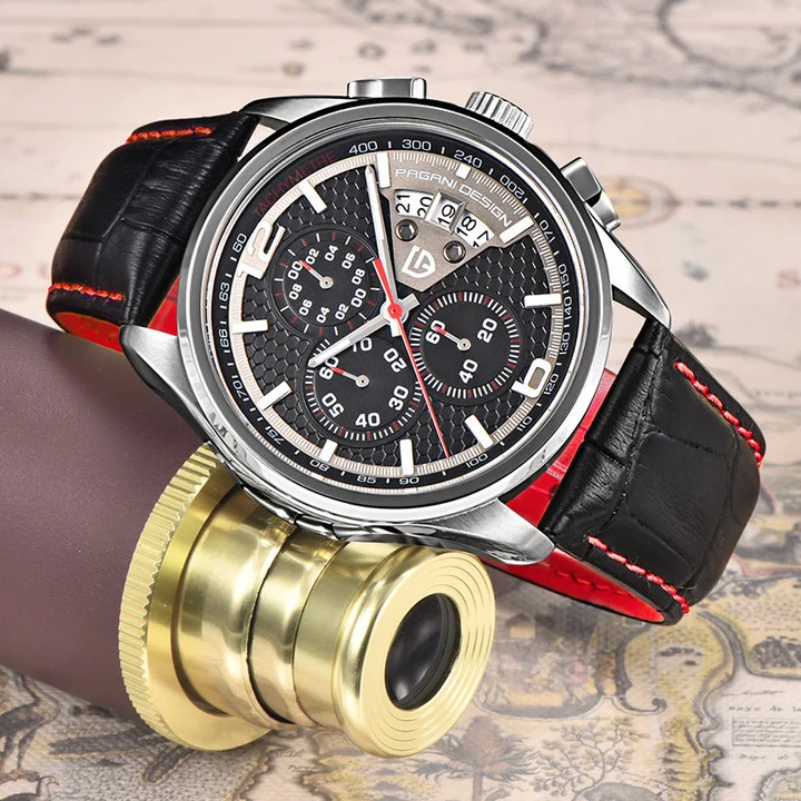 PAGANI DESIGN Watches Men Luxury Brand Multifunction Quartz Men Chronograph Sport Watch Dive 30m Casual Watch Relogio Masculino PD-3306 - Image 11