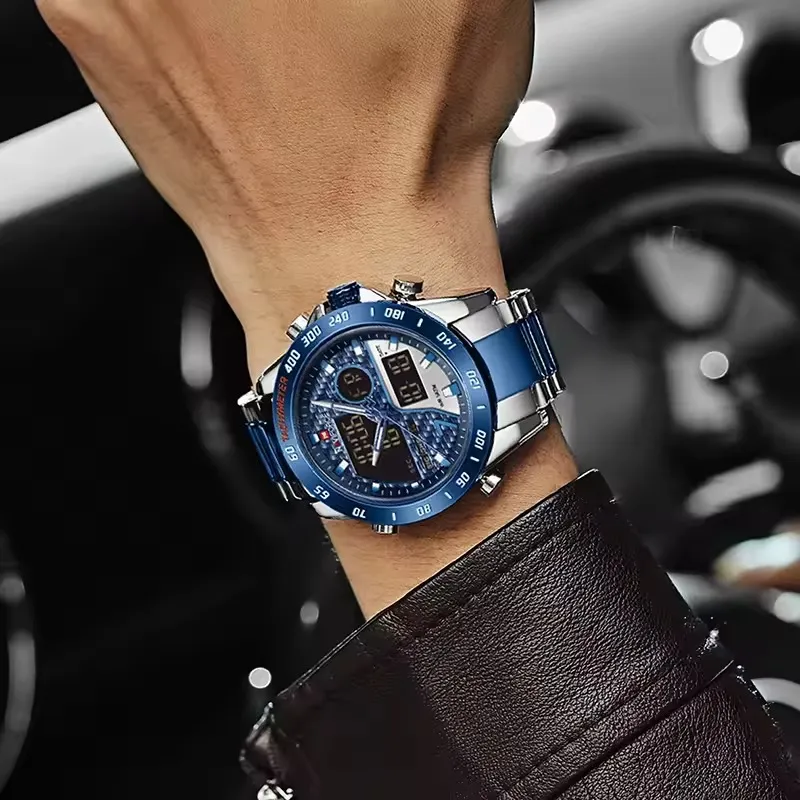 Naviforce 9171 CH - Blue - Image 6