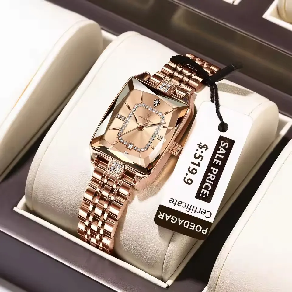 Poedagar 785 Ladies Watch - Rose - Image 4