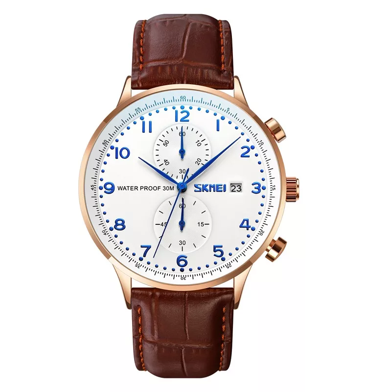 Luxury Business Men's Quartz Watch – Waterproof Stainless Steel Fashion Sport Wristwatch - Image 2