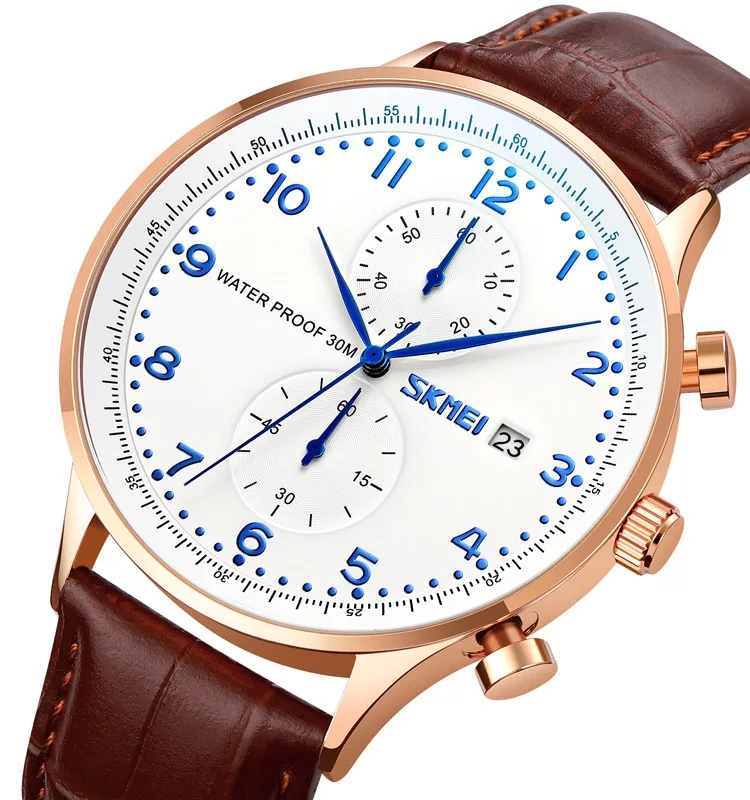 Luxury Business Men's Quartz Watch – Waterproof Stainless Steel Fashion Sport Wristwatch - Image 5