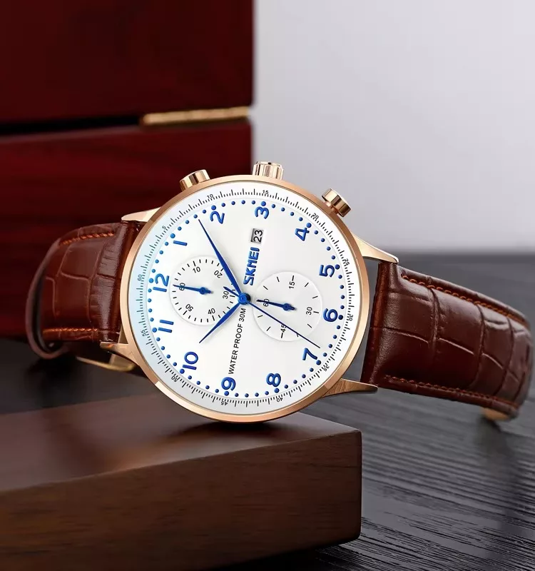Luxury Business Men's Quartz Watch – Waterproof Stainless Steel Fashion Sport Wristwatch - Image 4