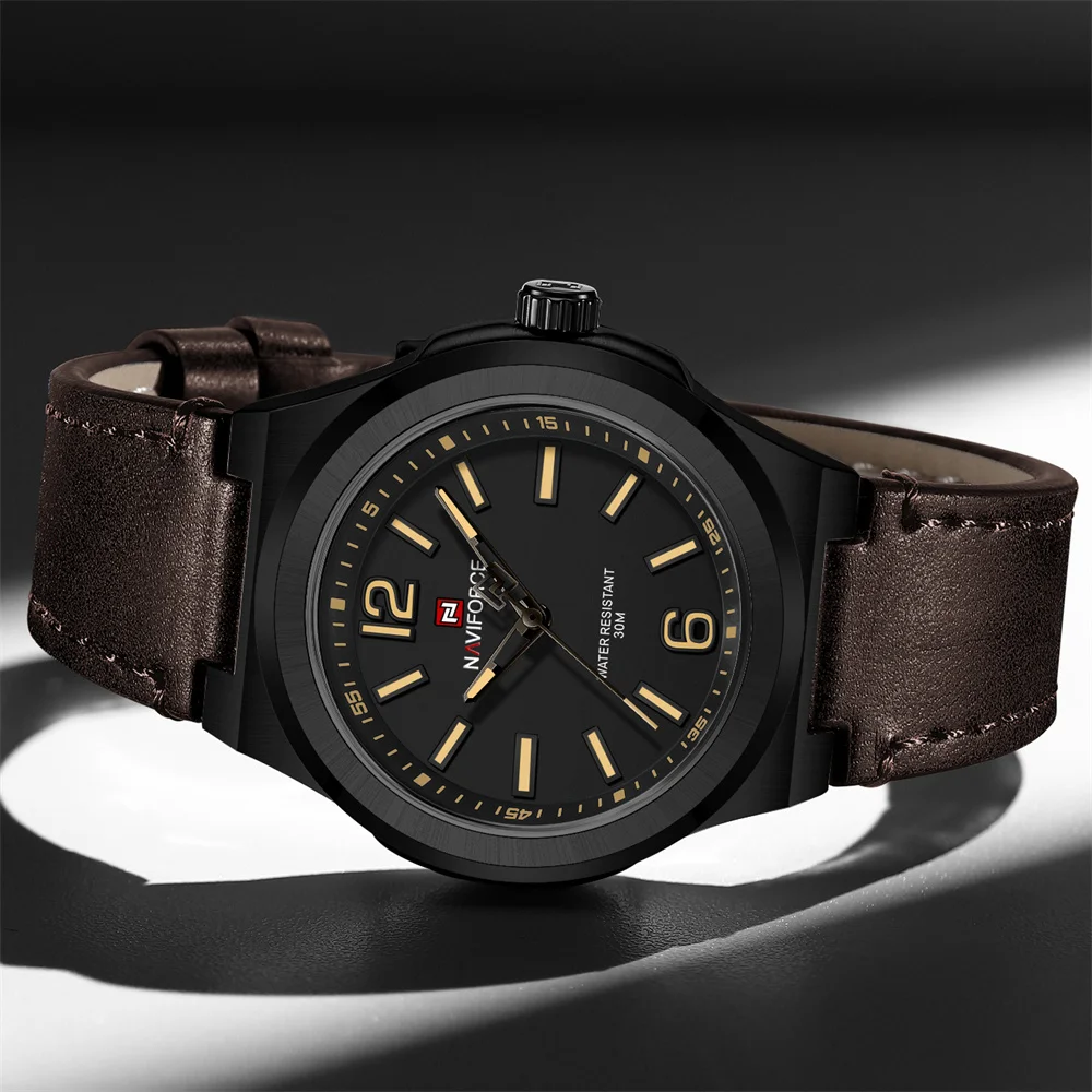 Naviforce 9233 - Coffee - Image 3