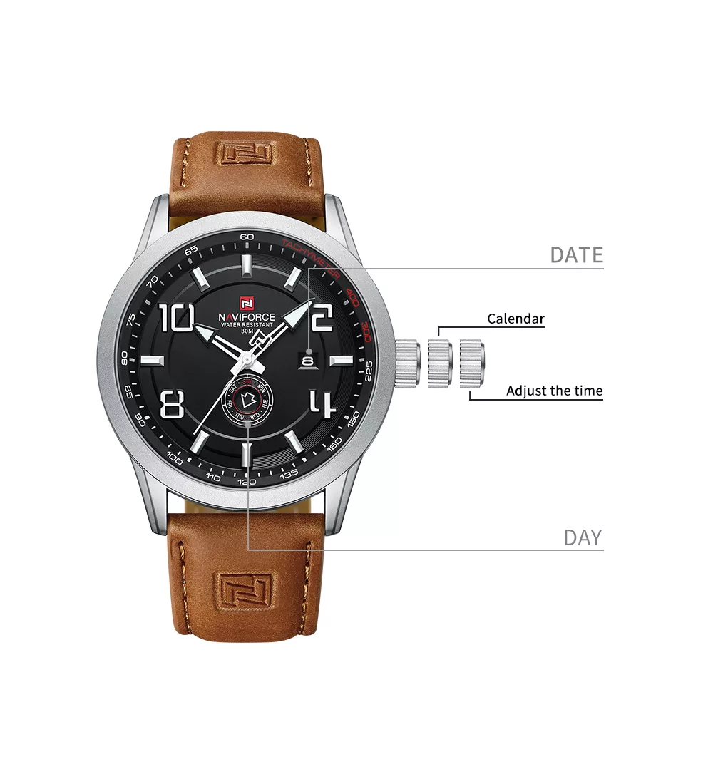 Naviforce 9229 - Brown - Image 4