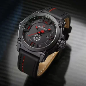 Naviforce 9099 L - Black Red