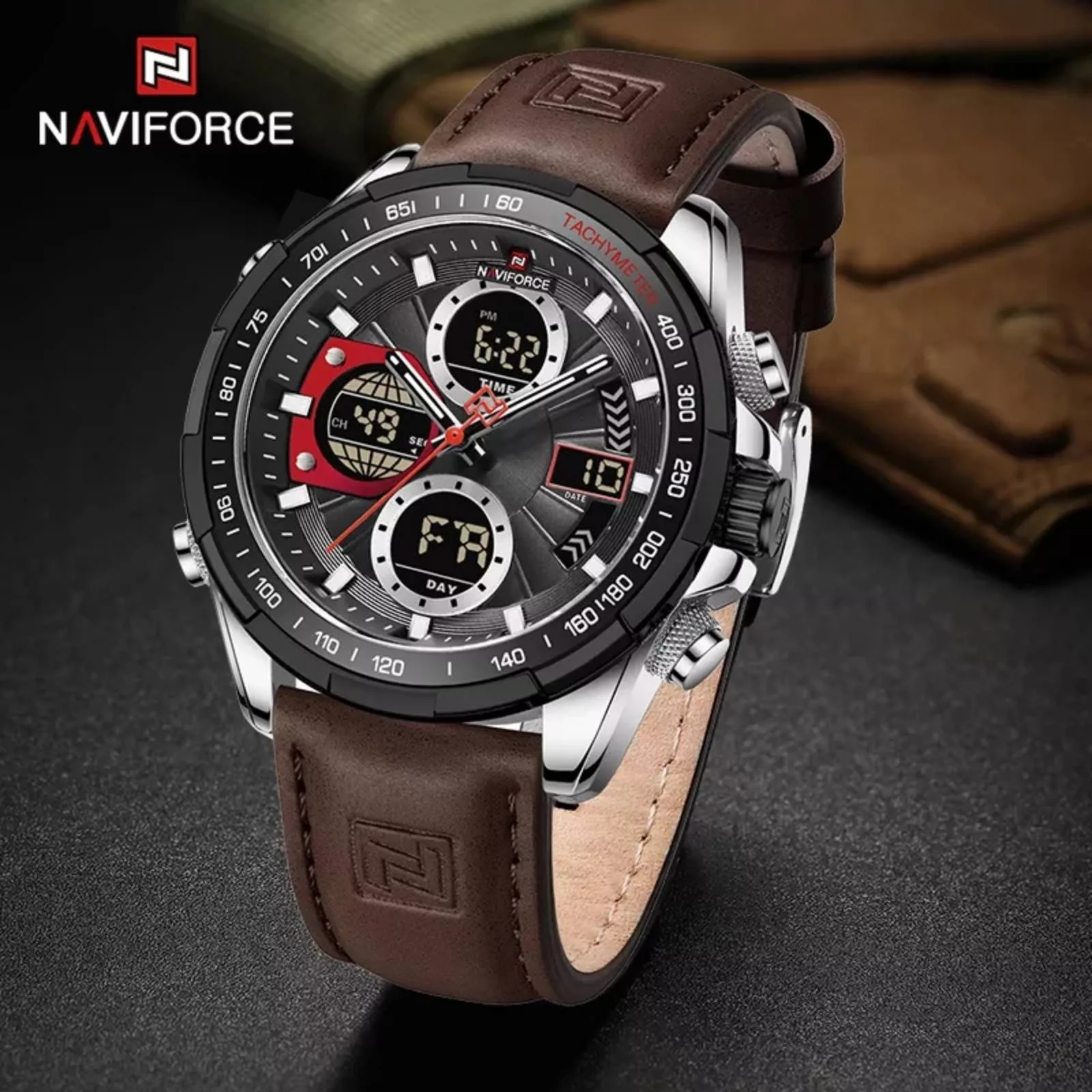Naviforce 9197 L - Black Coffee - Image 4