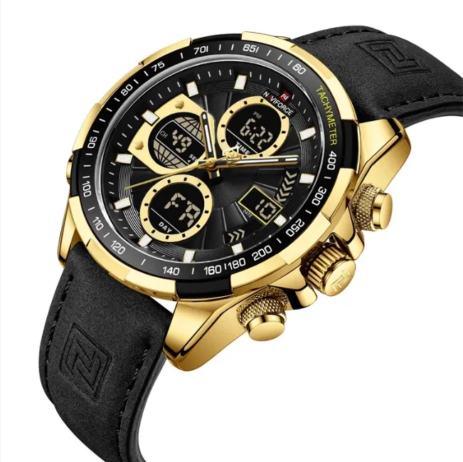 Naviforce 9197 L - Black Gold - Image 3