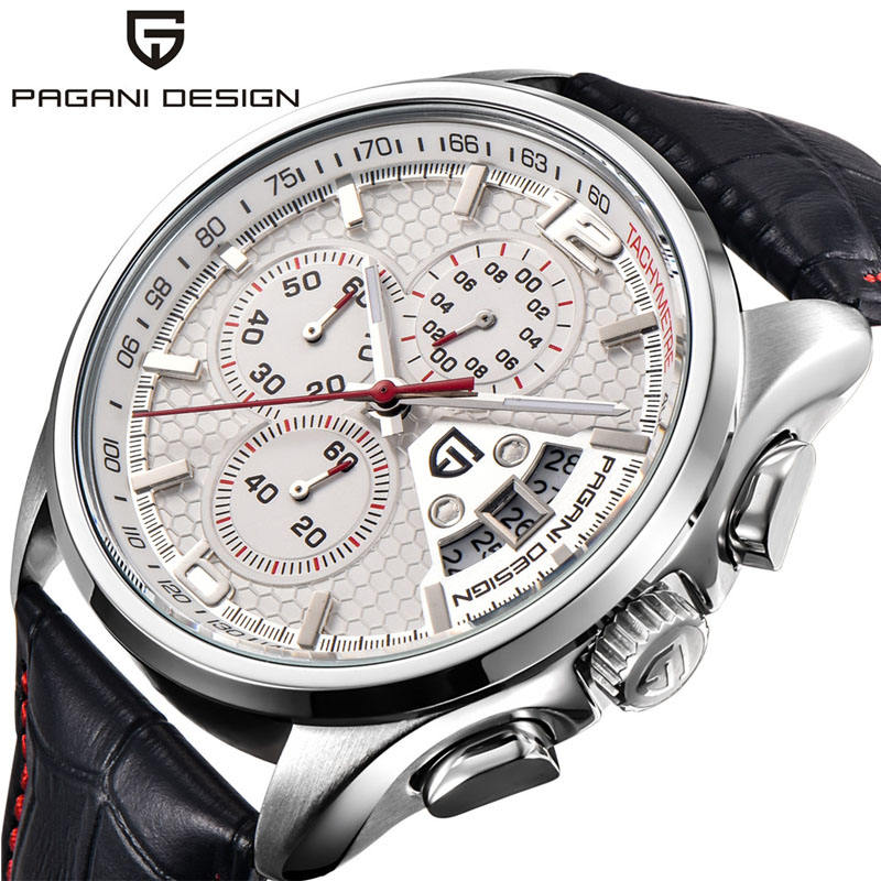 PAGANI DESIGN Watches Men Luxury Brand Multifunction Quartz Men Chronograph Sport Watch Dive 30m Casual Watch Relogio Masculino PD-3306 - Image 2