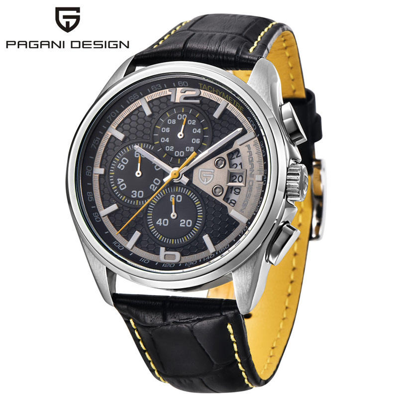 PAGANI DESIGN Watches Men Luxury Brand Multifunction Quartz Men Chronograph Sport Watch Dive 30m Casual Watch Relogio Masculino PD-3306 - Image 8