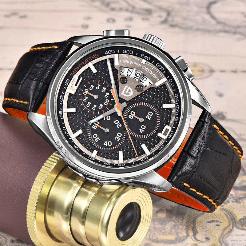 PAGANI DESIGN Watches Men Luxury Brand Multifunction Quartz Men Chronograph Sport Watch Dive 30m Casual Watch Relogio Masculino PD-3306 - Image 5