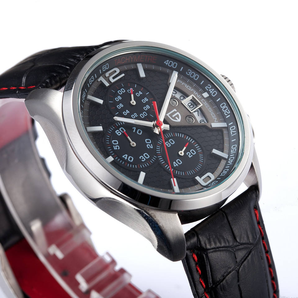 PAGANI DESIGN Watches Men Luxury Brand Multifunction Quartz Men Chronograph Sport Watch Dive 30m Casual Watch Relogio Masculino PD-3306 - Image 4