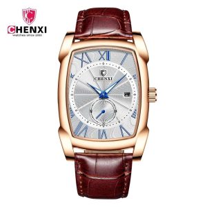 CHENXI CX-8209 Luxury Men's Quartz Leather Watch