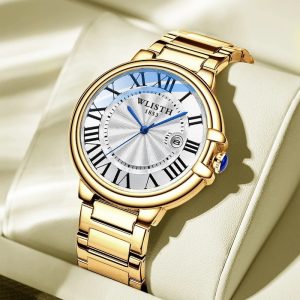 Luxury Business Men's Quartz Watch – Waterproof Stainless Steel Fashion Sport Wristwatch