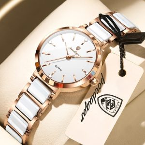 POEDAGAR 505 Diamond Luxury Womenâs Watch