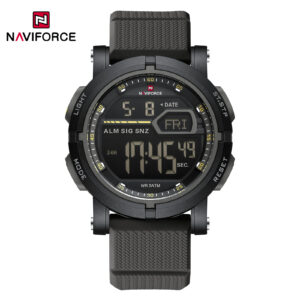 Naviforce 7139 T For Men - Gray Yellow