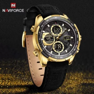Naviforce 9197 L - Black Gold