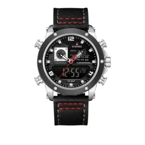 Naviforce 9236 - Silver Black