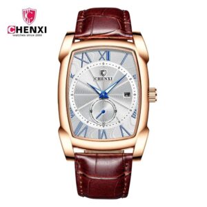 CHENXI CX-8209 Luxury Men's Quartz Leather Watch