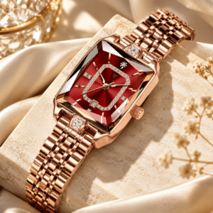 Poedagar 785 Ladies Watch - Red